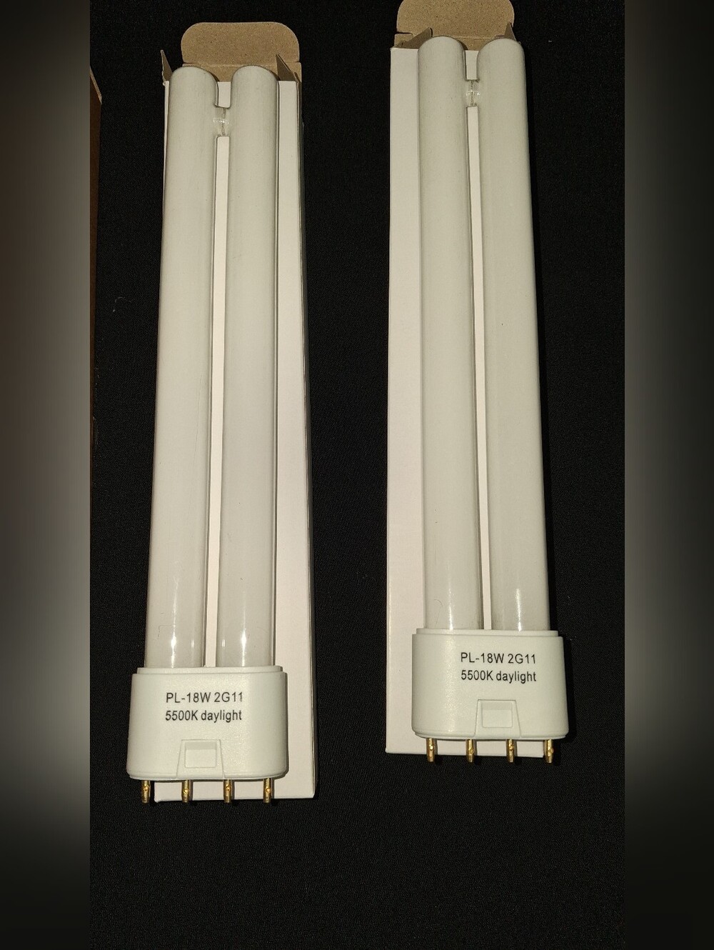 PL-18W 2G11 5500K Daylight Double-Tube Fluorescent Bulb - White